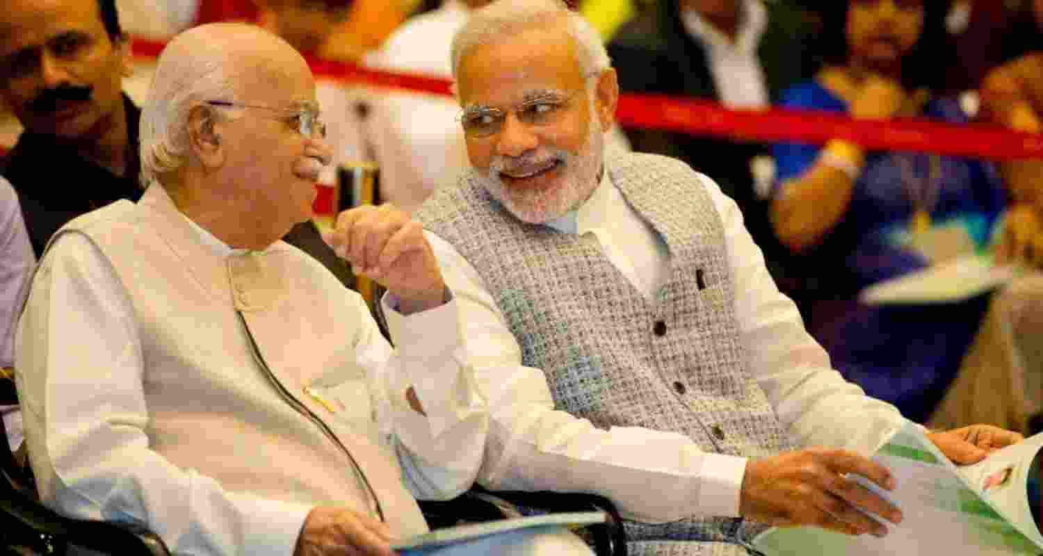 Advani, who scripted BJP’s rise as a formidable force in national politics, turned 98 on Saturday Advani, who scripted BJP’s rise as a formidable force in national politics, turned 98 on Saturday