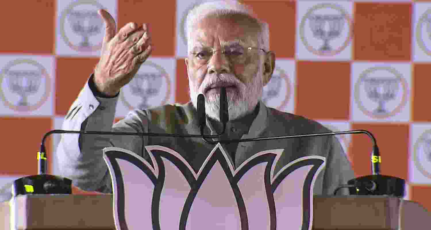 The Prime Minister said Channi made the remarks during an election campaign event in Punjab, with Congress MP Priyanka Gandhi Vadra in attendance and “smiling” at former Punjab chief minister’s statement The Prime Minister said Channi made the remarks during an election campaign event in Punjab, with Congress MP Priyanka Gandhi Vadra in attendance and “smiling” at former Punjab chief minister’s statement