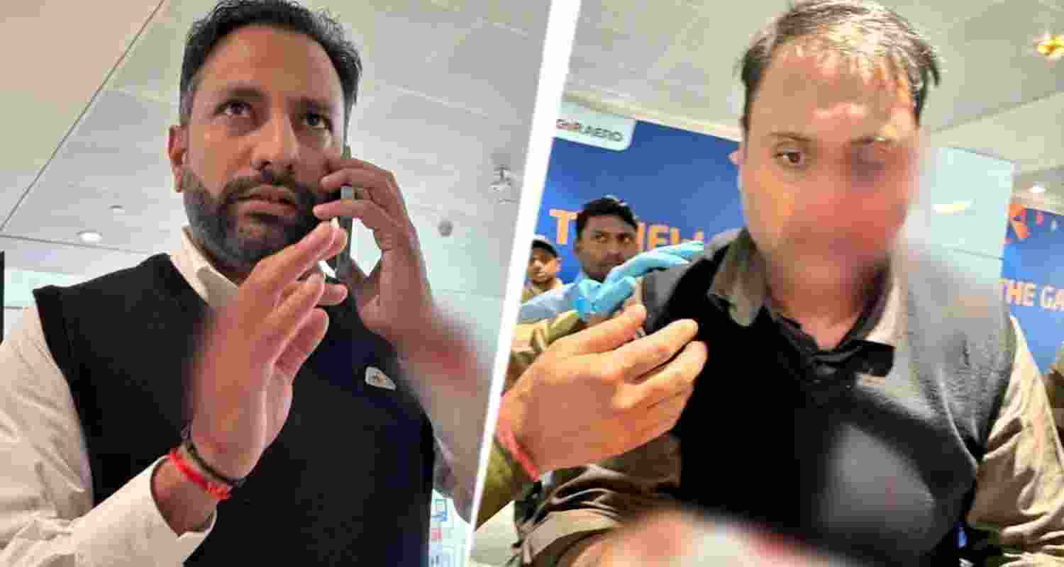 Ankit Dewan, a passenger, had alleged assault at the hands of Sejwal, saying he was manhandled at Terminal-1 of Delhi’s IGI airport on December 19 during security checks while he was travelling with his family Ankit Dewan, a passenger, had alleged assault at the hands of Sejwal, saying he was manhandled at Terminal-1 of Delhi’s IGI airport on December 19 during security checks while he was travelling with his family