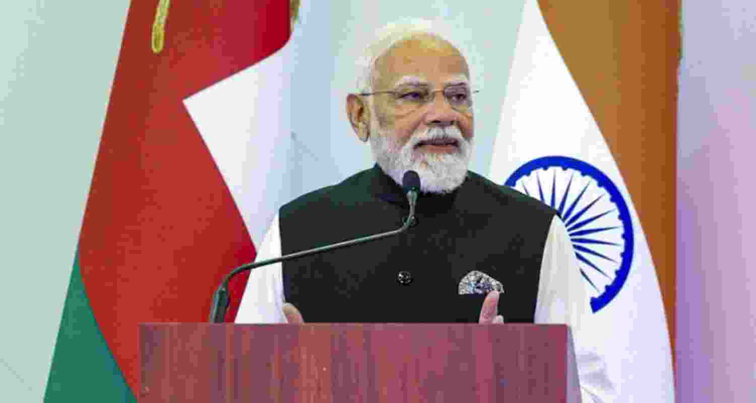 The PM said India is a progressive and self-driven nation that believes in helping “its friends grow”. The PM said India is a progressive and self-driven nation that believes in helping “its friends grow”.