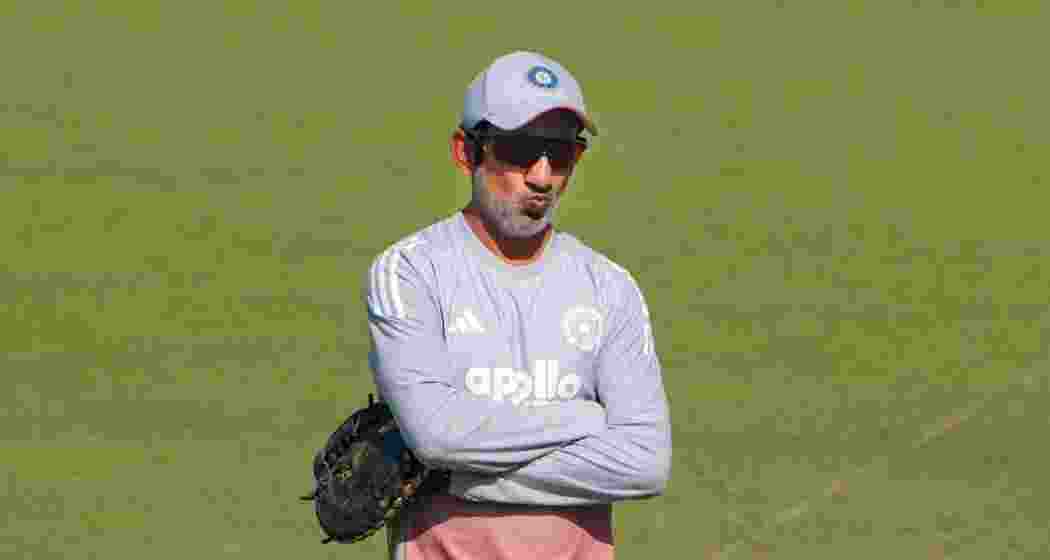 A file photo of India’s head coach, Gautam Gambhir. A file photo of India’s head coach, Gautam Gambhir.