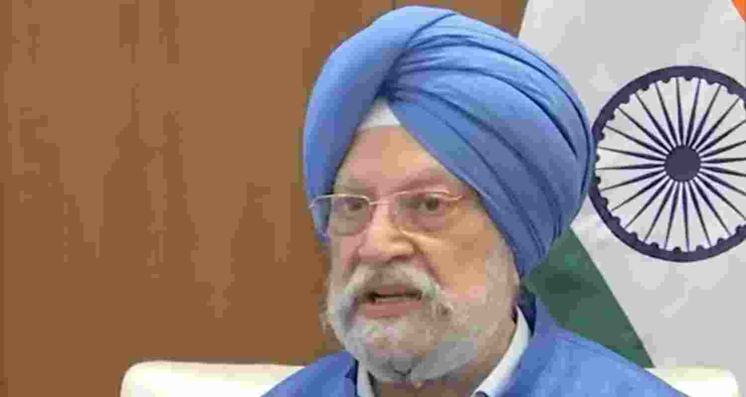 Union Minister Hardeep Singh Puri. Union Minister Hardeep Singh Puri.