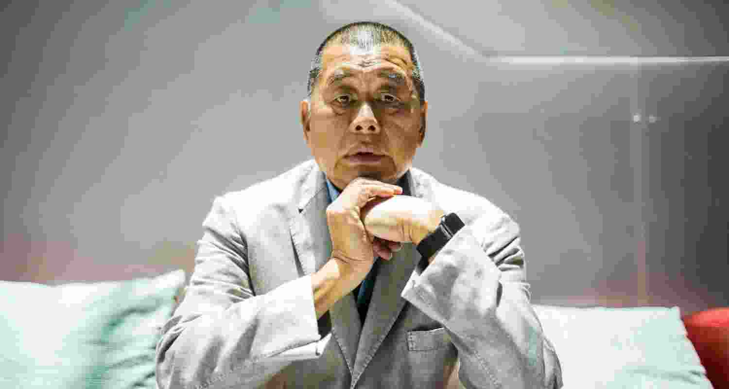 Jimmy Lai, a Hong Kong activist and media mogul who was a major figure in 2019 pro-democracy protests, was convicted on all charges Monday. Jimmy Lai, a Hong Kong activist and media mogul who was a major figure in 2019 pro-democracy protests, was convicted on all charges Monday.