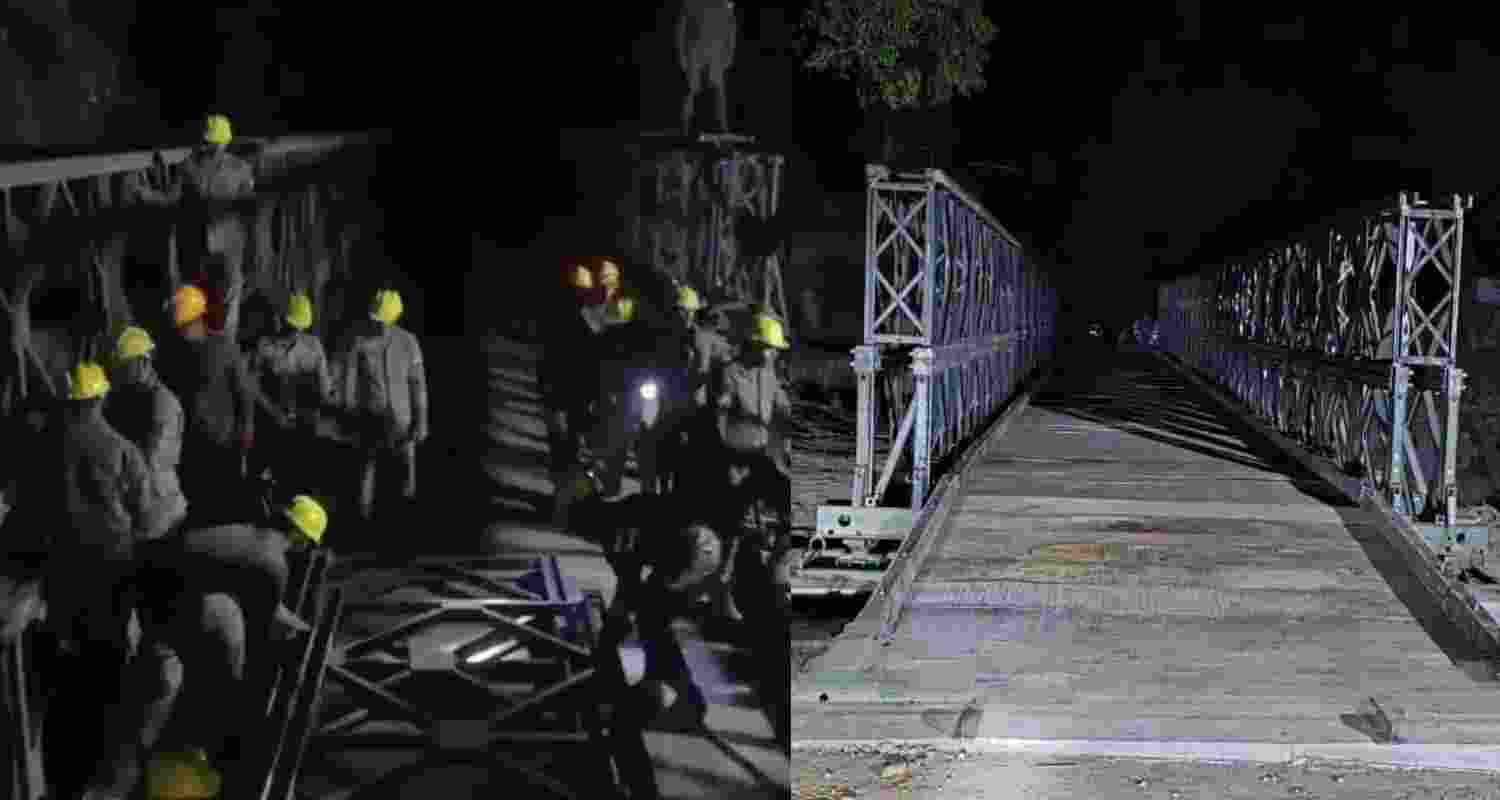 Indian Army builds a 120-ft Bailey Bridge in Sri Lanka’s Province, restoring Kandy–Nuwara Eliya link after Cyclone Ditwah under Operation Sagar Bandhu Indian Army builds a 120-ft Bailey Bridge in Sri Lanka’s Province, restoring Kandy–Nuwara Eliya link after Cyclone Ditwah under Operation Sagar Bandhu