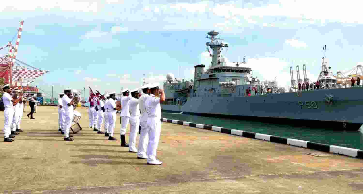 Indian Naval Ship INS Sukanya. Indian Naval Ship INS Sukanya.