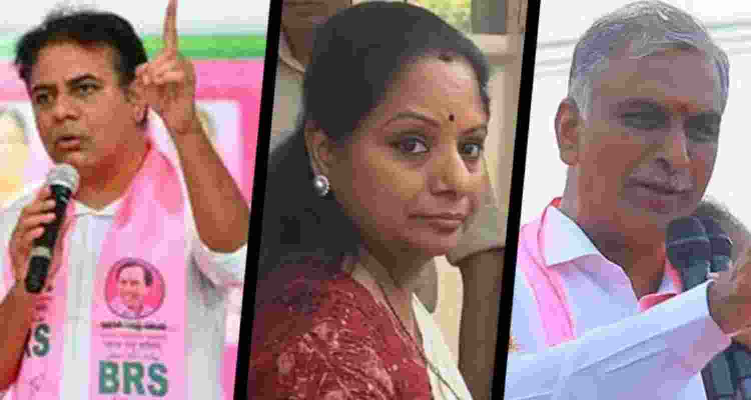 K Kavitha has launched a blistering attack on her brother and the party working president, KT Rama Rao and her cousin and former minister T Harish Rao. K Kavitha has launched a blistering attack on her brother and the party working president, KT Rama Rao and her cousin and former minister T Harish Rao.