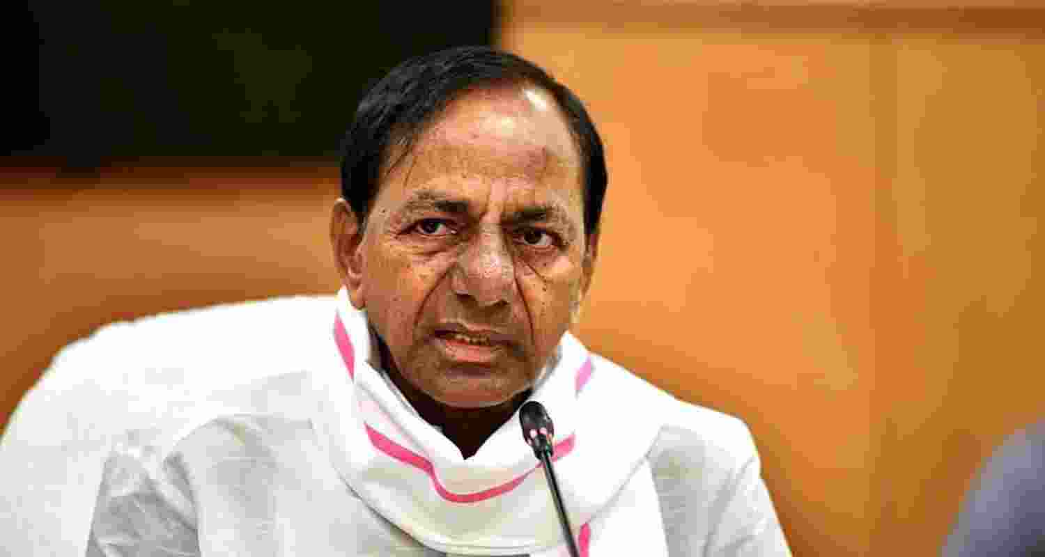 Bharat Rashtra Samithi President K Chandrasekhar Rao - file image. Bharat Rashtra Samithi President K Chandrasekhar Rao - file image.