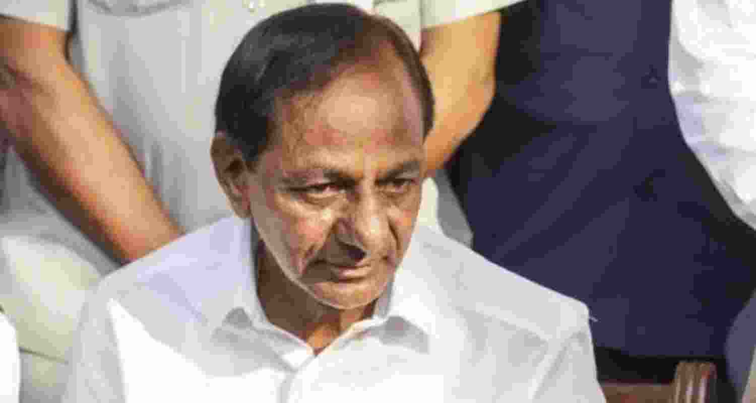 Bharat Rashtra Samithi supremo K Chandrashekhar Rao - file image. Bharat Rashtra Samithi supremo K Chandrashekhar Rao - file image.