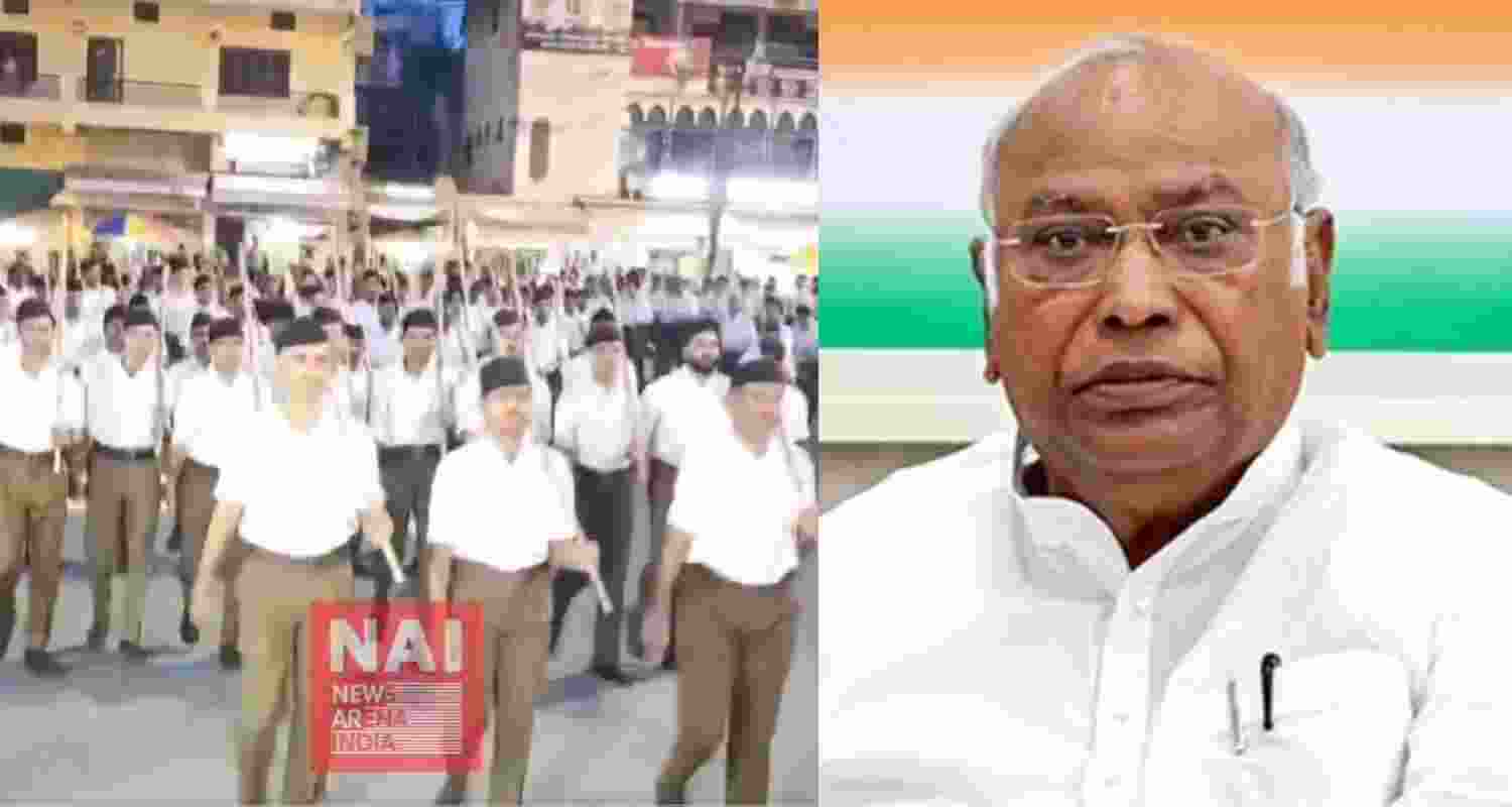 Congress President Mallikarjun Kharge. Congress President Mallikarjun Kharge.