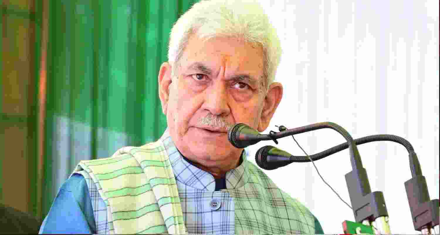 Lieutenant Governor Manoj Sinha. Lieutenant Governor Manoj Sinha.