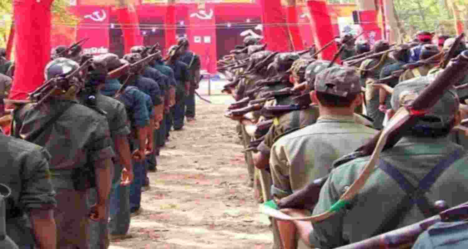 37 Maoists surrender in Telangana 37 Maoists surrender in Telangana
