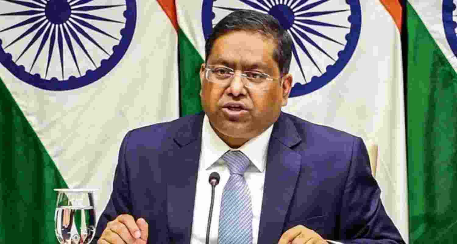 Ministry of External Affairs (MEA) spokesperson Randhir Jaiswal. Ministry of External Affairs (MEA) spokesperson Randhir Jaiswal.