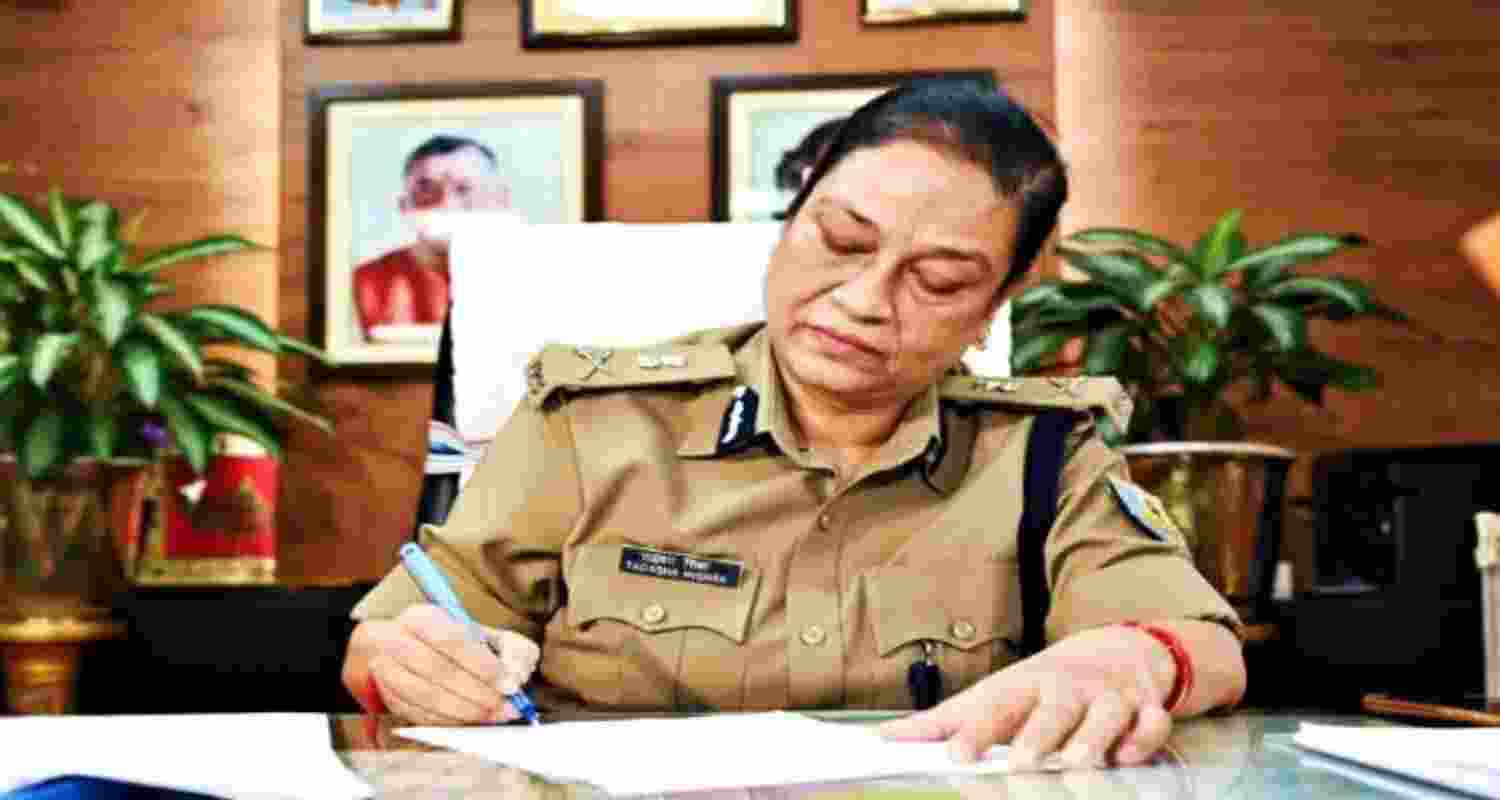 Senior woman IPS officer Tadasa Mishra. Senior woman IPS officer Tadasa Mishra.