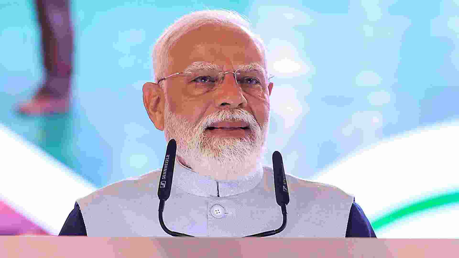 A file photo of Prime Minister Narendra Modi. A file photo of Prime Minister Narendra Modi.