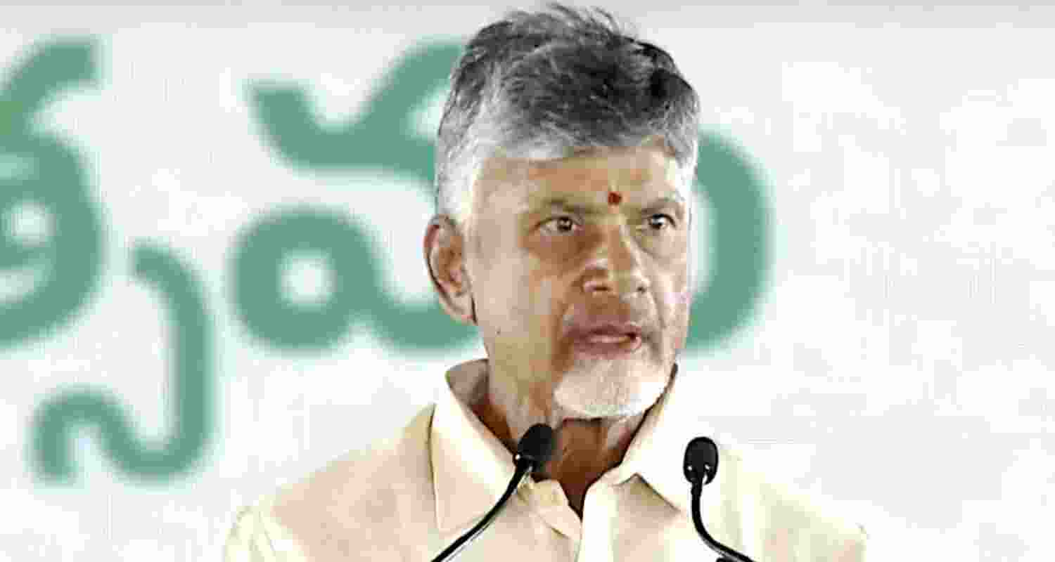 Andhra Pradesh Chief Minister N Chandrababu Naidu - file image. Andhra Pradesh Chief Minister N Chandrababu Naidu - file image.