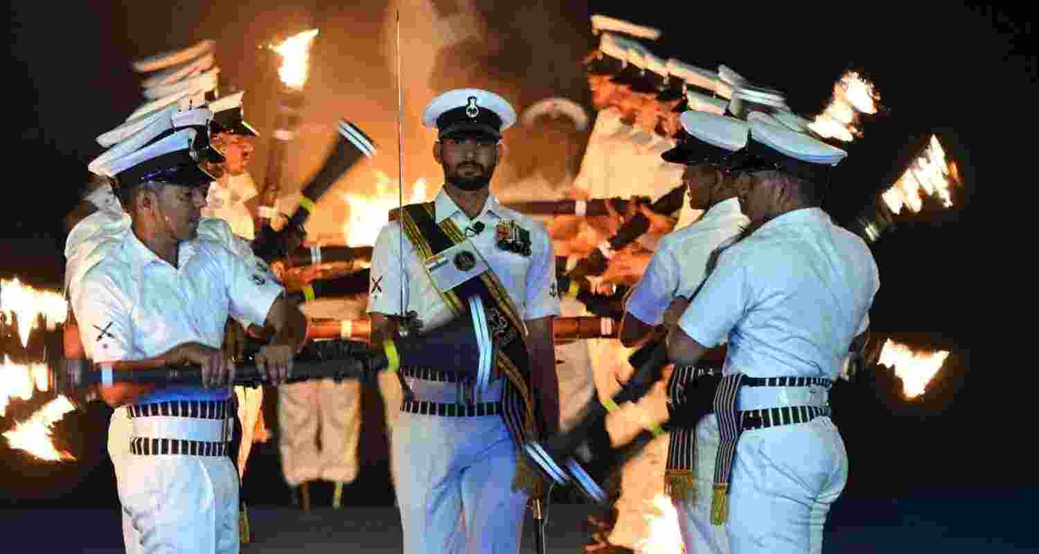 Picture from the Navy Day celebrations. Picture from the Navy Day celebrations.