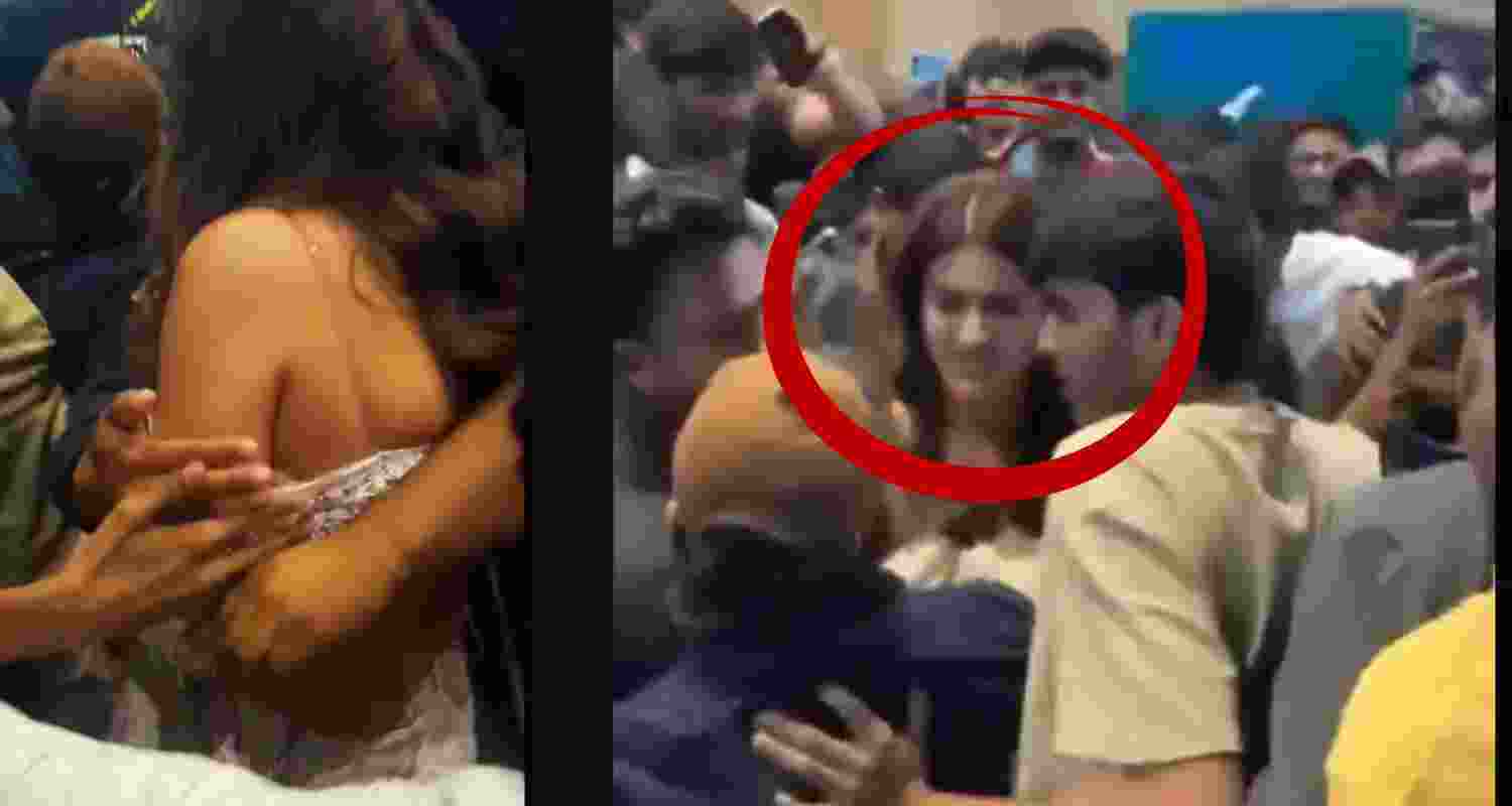 Police register a case against a Hyderabad mall’s management after actress Nidhhi Agerwal was mobbed. Police register a case against a Hyderabad mall’s management after actress Nidhhi Agerwal was mobbed.