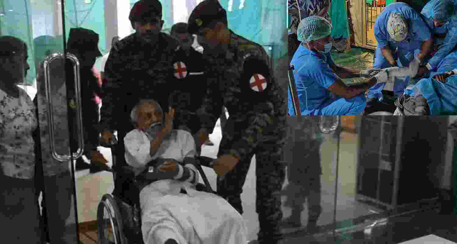 India intensifies relief in Sri Lanka under Operation Sagar Bandhu. India intensifies relief in Sri Lanka under Operation Sagar Bandhu.