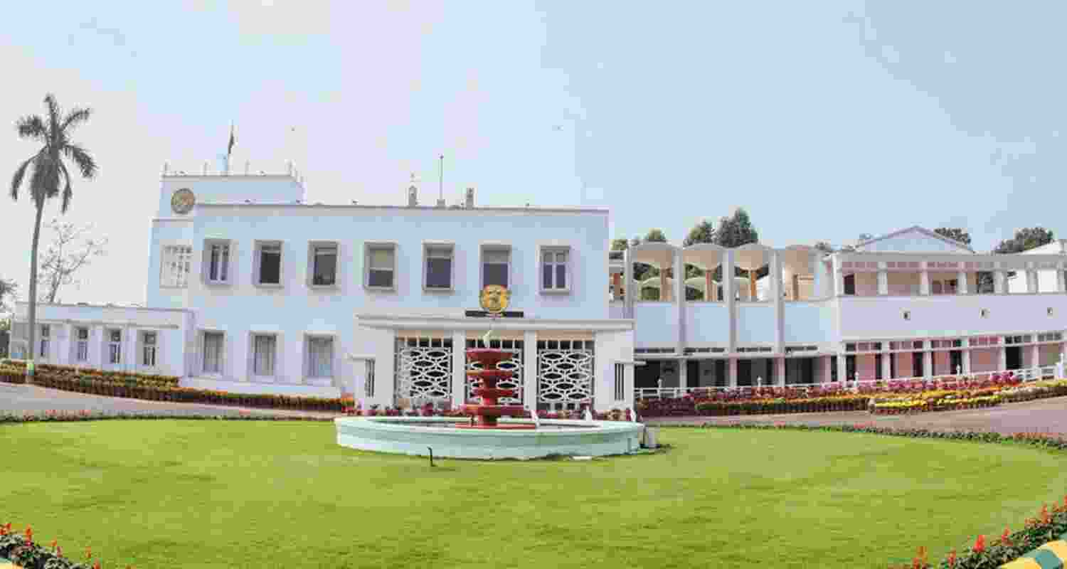 The official residence of the Governor in Odisha The official residence of the Governor in Odisha