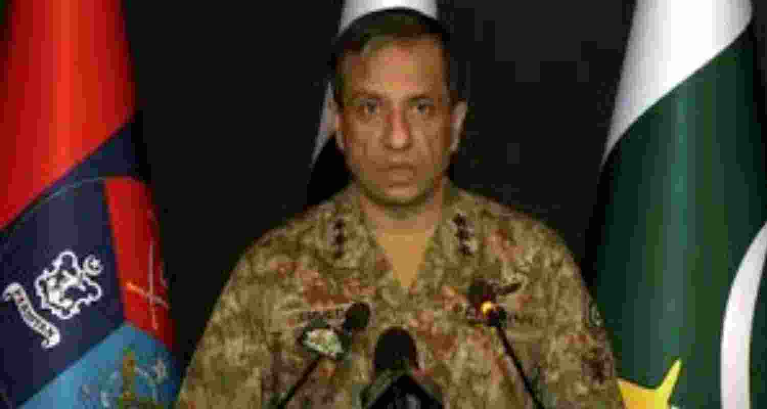 Pakistan Army spokesman Lt Gen Ahmed Sharif Chaudhry. Pakistan Army spokesman Lt Gen Ahmed Sharif Chaudhry.