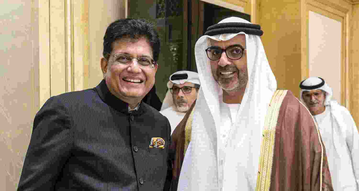 The two sides have been in talks for an India-UAE CEPA (comprehensive economic partnership agreement), which is a kind of free trade agreement (FTA), under which they are aiming to double the bilateral trade in non-oil, non-precious metal categories to $100 billion over the next 3-4 years The two sides have been in talks for an India-UAE CEPA (comprehensive economic partnership agreement), which is a kind of free trade agreement (FTA), under which they are aiming to double the bilateral trade in non-oil, non-precious metal categories to $100 billion over the next 3-4 years