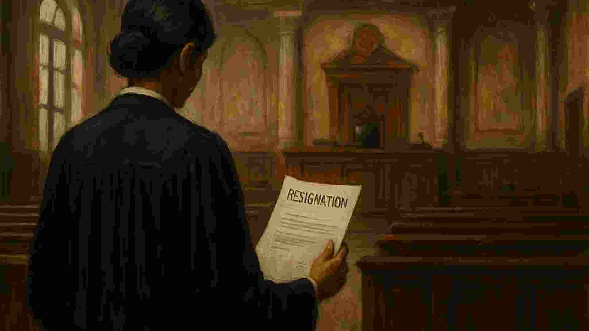 Woman judge resigns in protest against elevation of 'harasser' Woman judge resigns in protest against elevation of 'harasser'