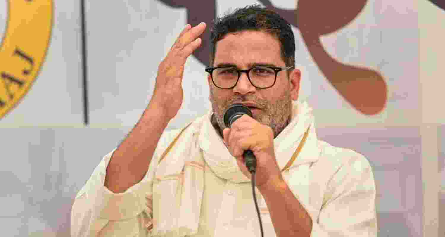 The founder of Jan Suraaj party Prashant Kishor - file image. The founder of Jan Suraaj party Prashant Kishor - file image.
