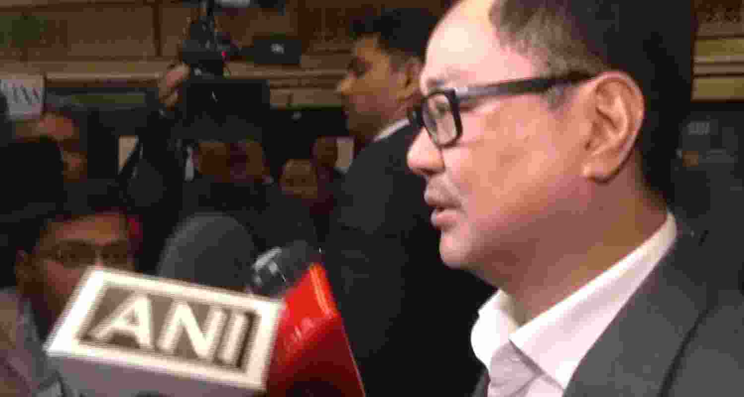 Centre open to suggestions from all parties for session: Rijiju Centre open to suggestions from all parties for session: Rijiju