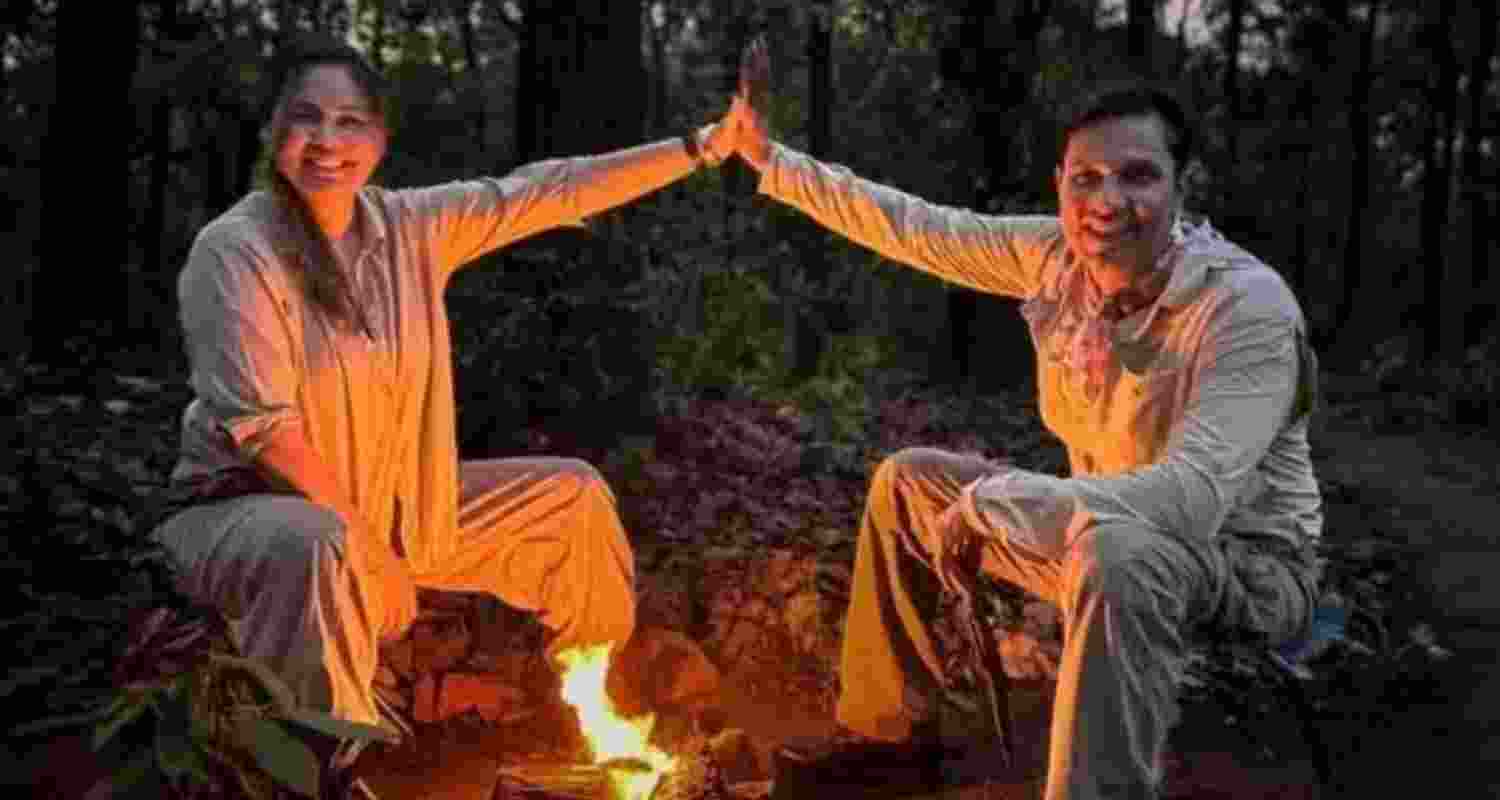 Randeep Hooda and wife Lin Laishram. Randeep Hooda and wife Lin Laishram.