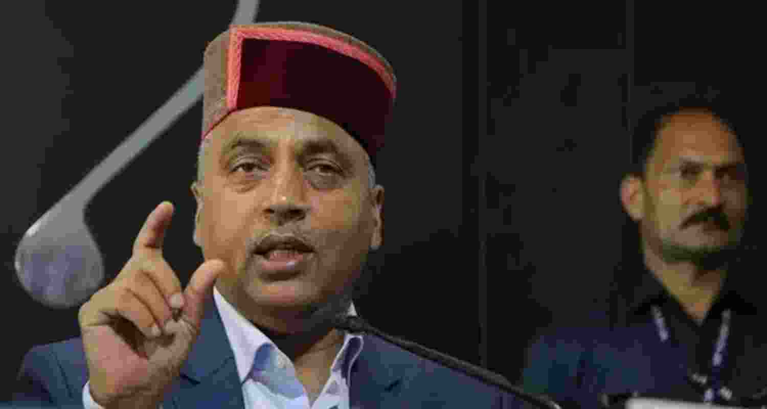 Former Himachal Chief Minister and Leader of Opposition Jai Ram Thakur Former Himachal Chief Minister and Leader of Opposition Jai Ram Thakur