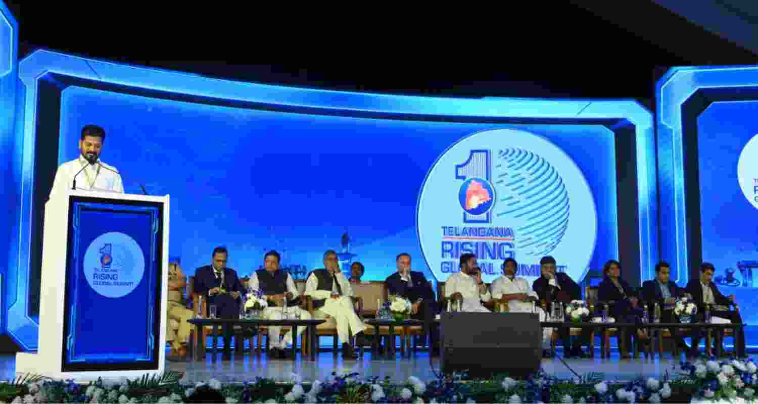 Telangana to drive 10 pc of India’s GDP by 2047: Revanth Telangana to drive 10 pc of India’s GDP by 2047: Revanth