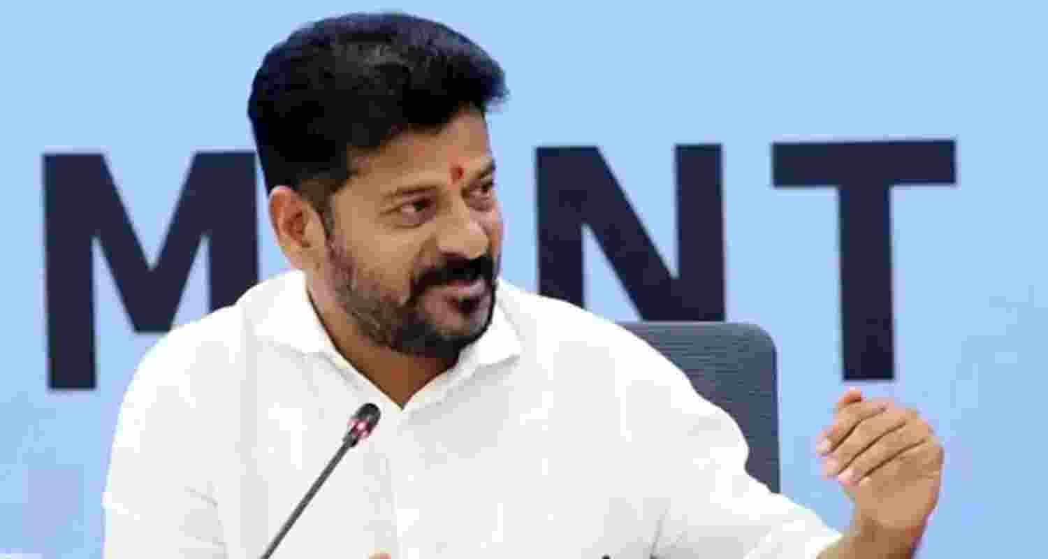 Telangana Chief Minister Revanth Reddy - file image. Telangana Chief Minister Revanth Reddy - file image.
