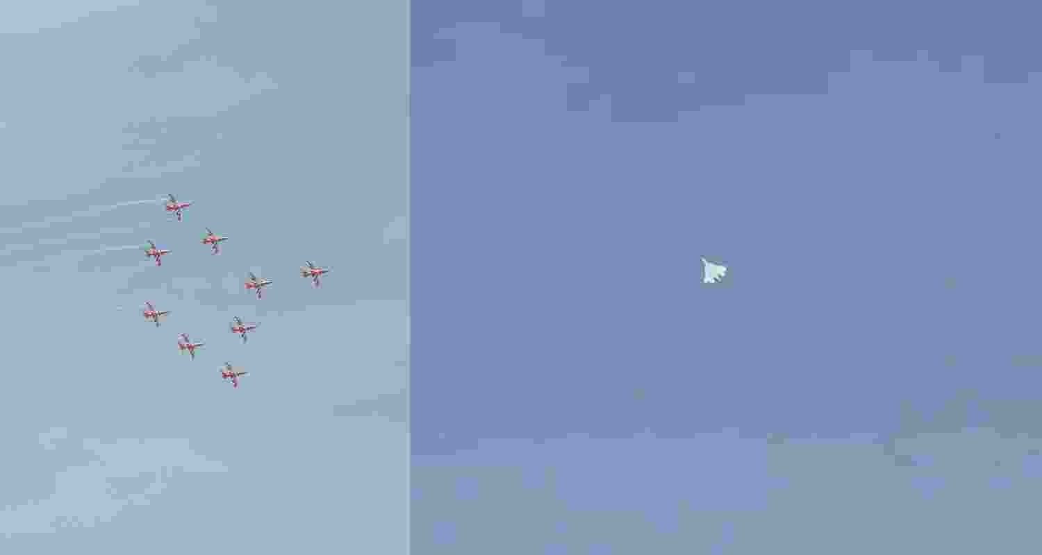 India, Russia air power dominates Dubai skyline India, Russia air power dominates Dubai skyline