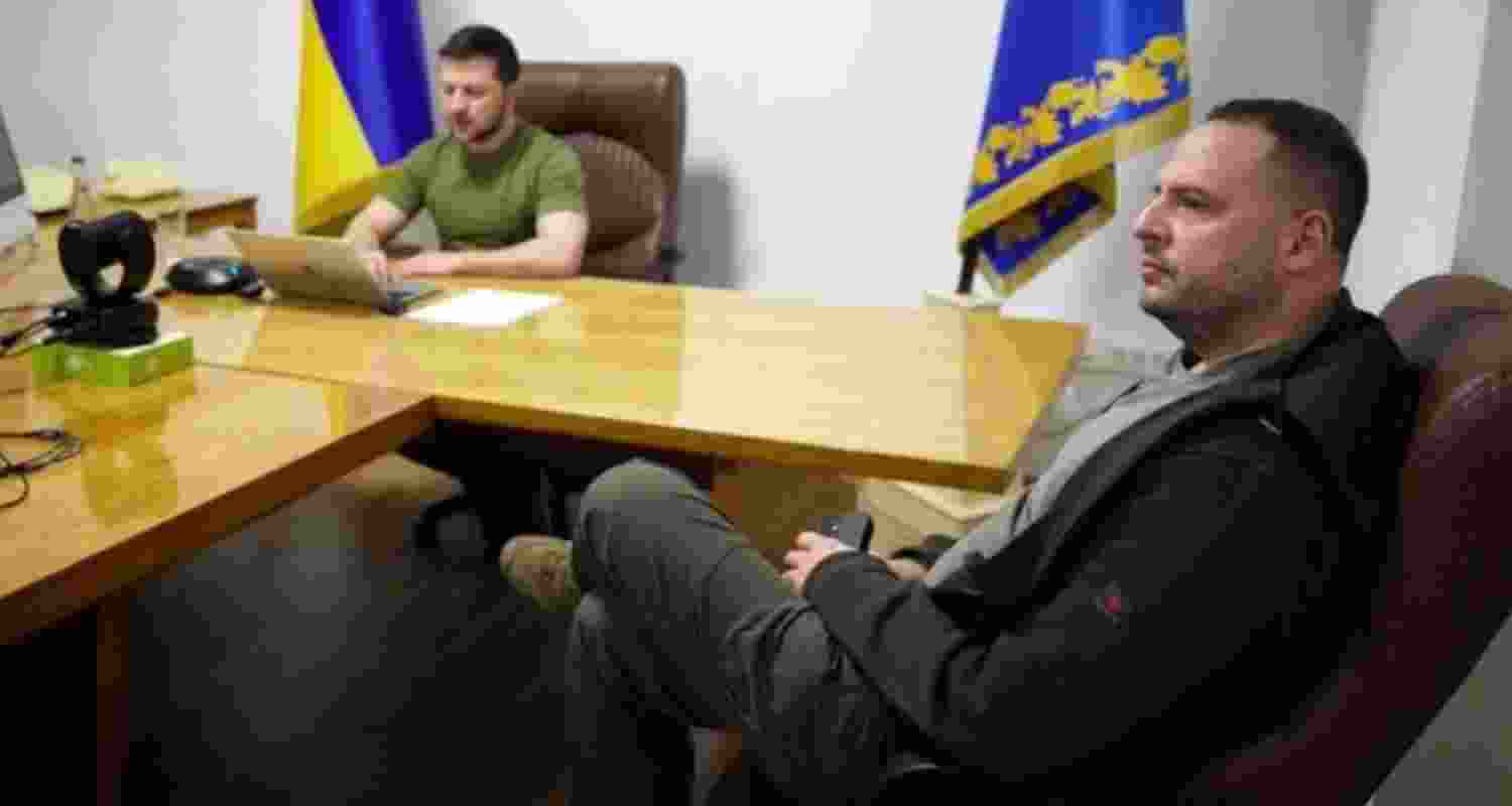 Ukraine President Zelenskyy appoints intelligence chief Kyrylo Budanov as Chief of Staff. Ukraine President Zelenskyy appoints intelligence chief Kyrylo Budanov as Chief of Staff.