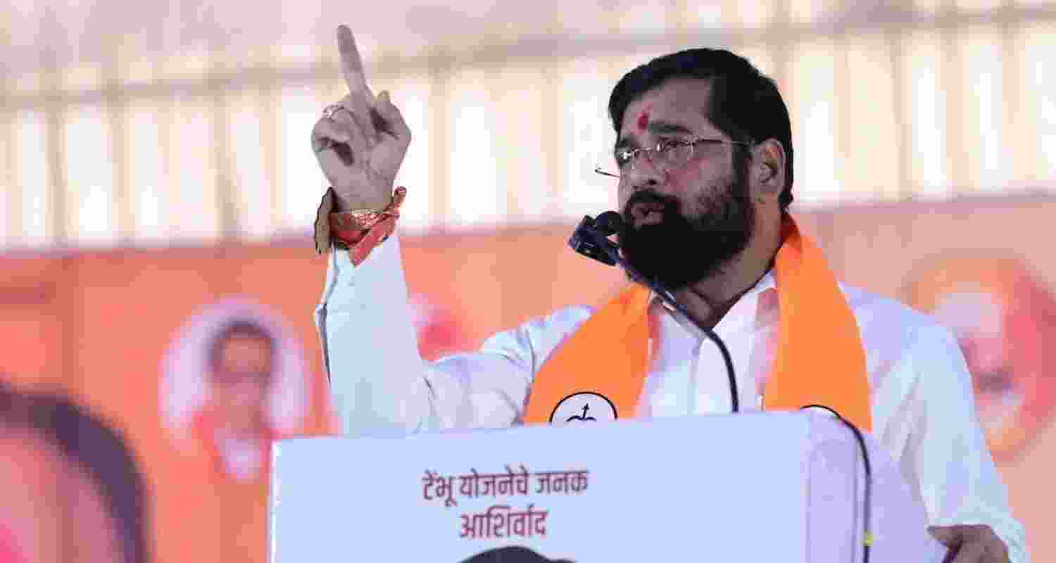 Deputy Chief Minister of Maharashtra Eknath Shinde - file image. Deputy Chief Minister of Maharashtra Eknath Shinde - file image.