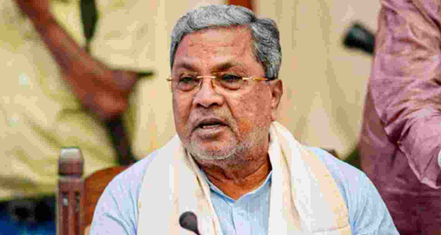 Karnataka Chief Minister Siddaramaiah - file image. Karnataka Chief Minister Siddaramaiah - file image.