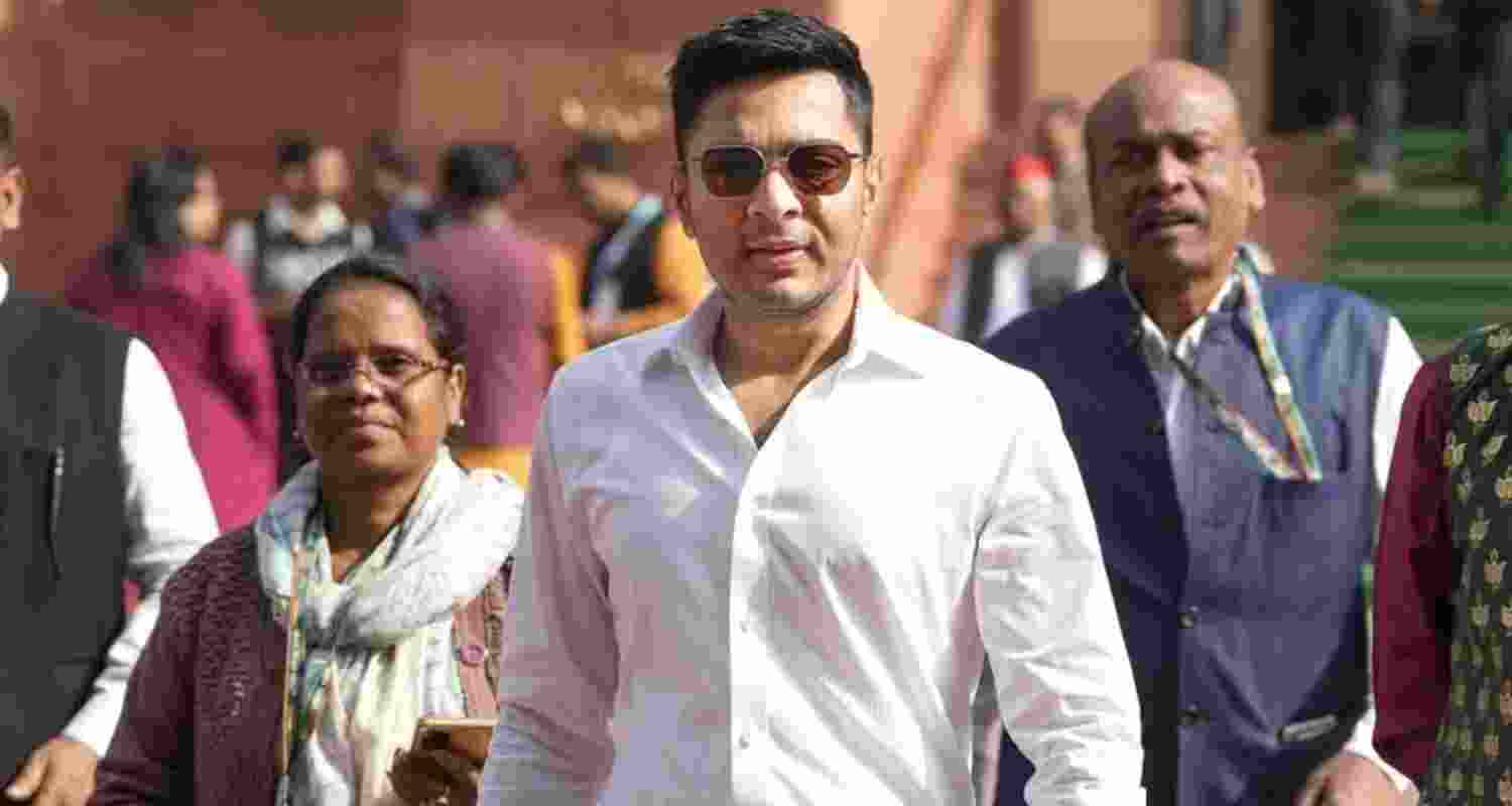 Trinamool Congress General Secretary Abhishek Banerjee - file image. Trinamool Congress General Secretary Abhishek Banerjee - file image.