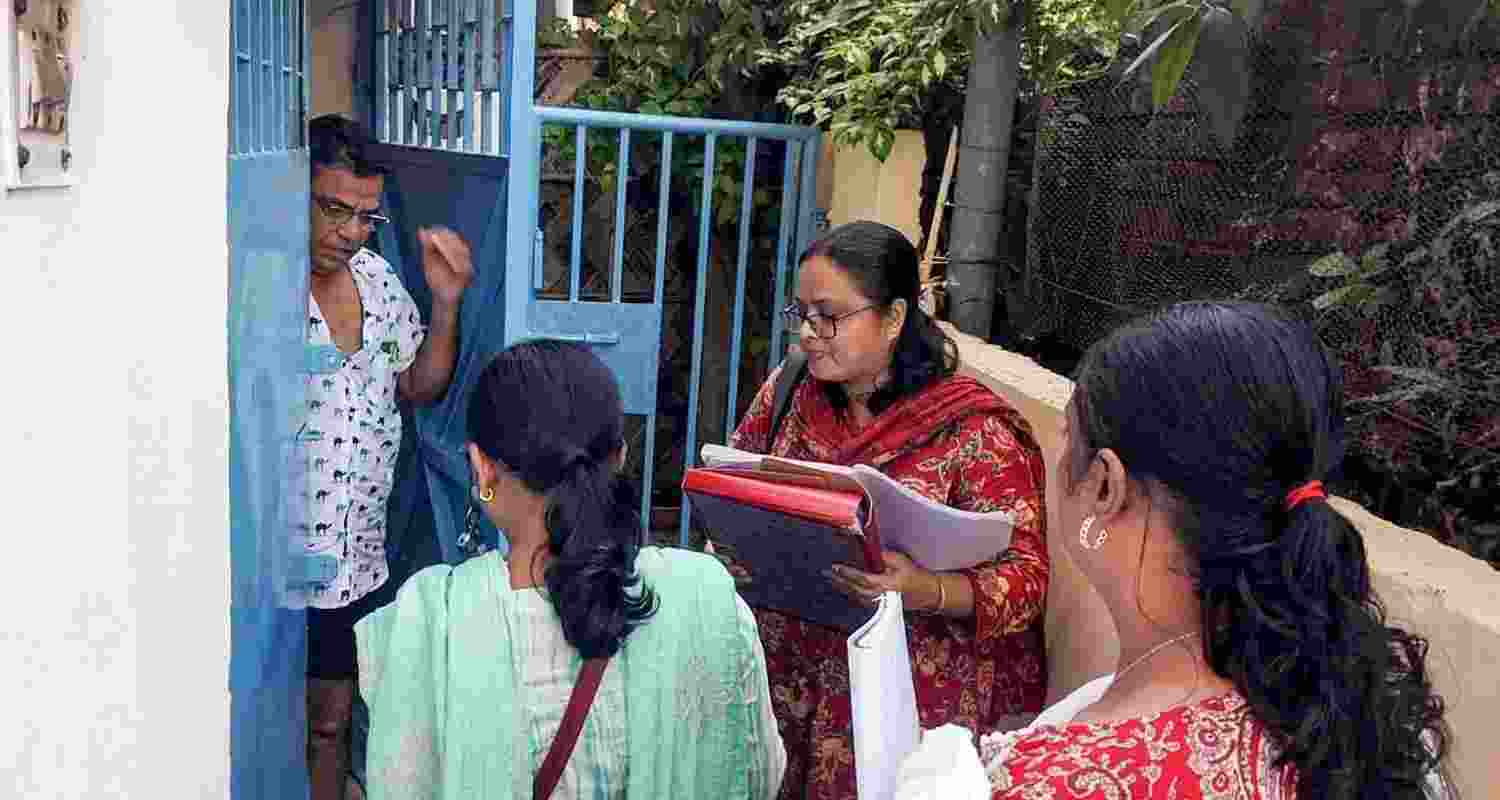 FIRs filed against eight booth-level agents for illegally taking and distributing enumeration forms, say officials in the CEO’s office. FIRs filed against eight booth-level agents for illegally taking and distributing enumeration forms, say officials in the CEO’s office.