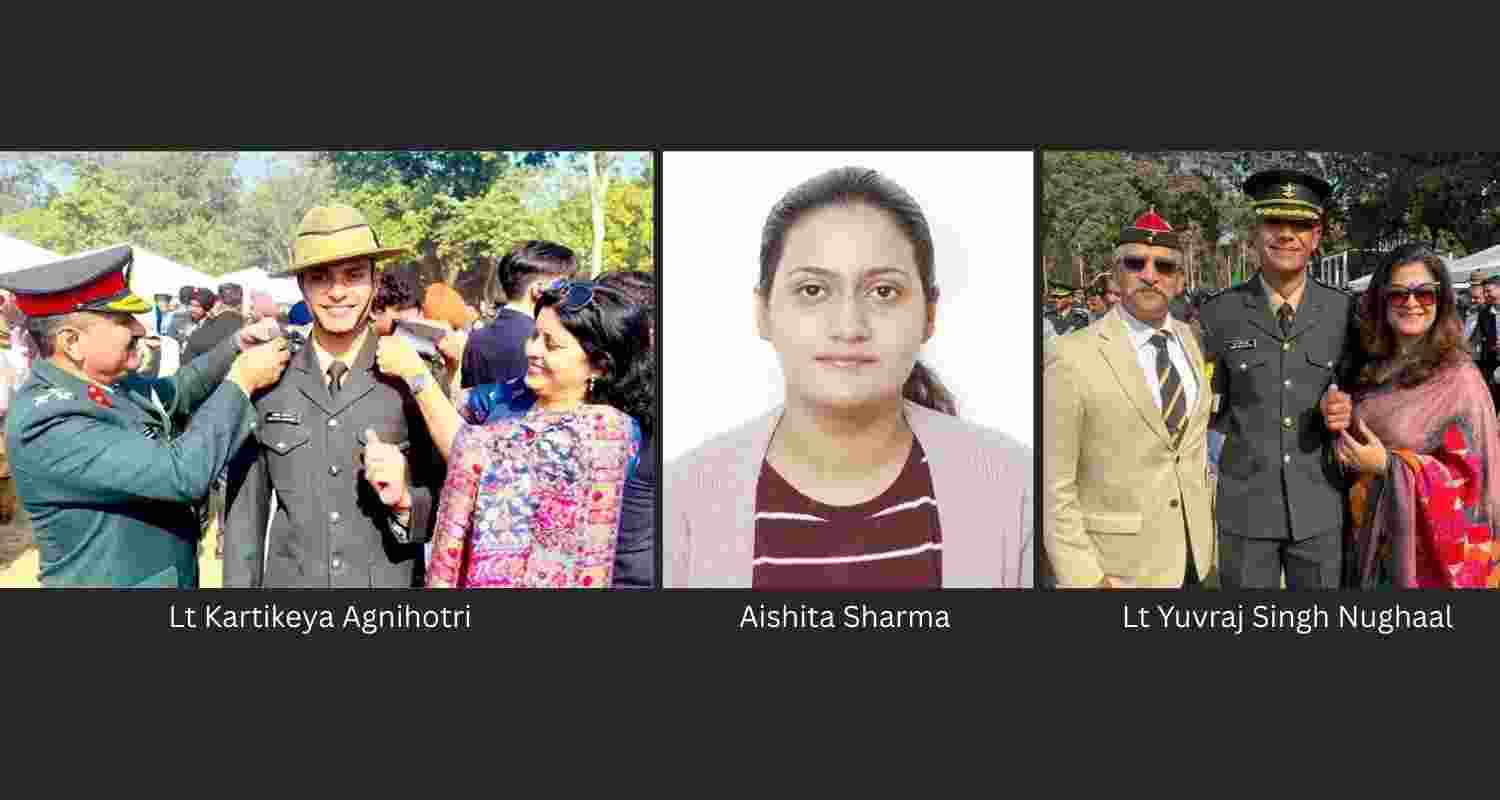 Young achievers from Himachal Pradesh have brought pride to their regions by joining the country’s armed forces. Young achievers from Himachal Pradesh have brought pride to their regions by joining the country’s armed forces.