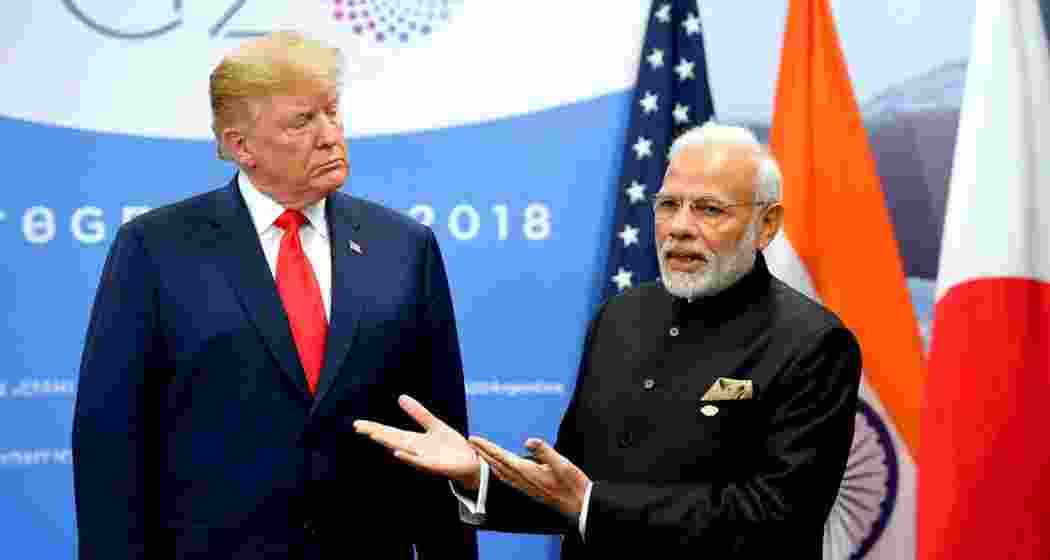 Prime Minister Narendra Modi speaks with US President Donald Trump. Prime Minister Narendra Modi speaks with US President Donald Trump.