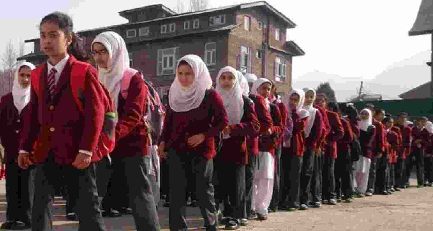 Union Education Minister Dharmendra Pradhan said the enrolment in Jammu and Kashmir government schools has dropped. Union Education Minister Dharmendra Pradhan said the enrolment in Jammu and Kashmir government schools has dropped.