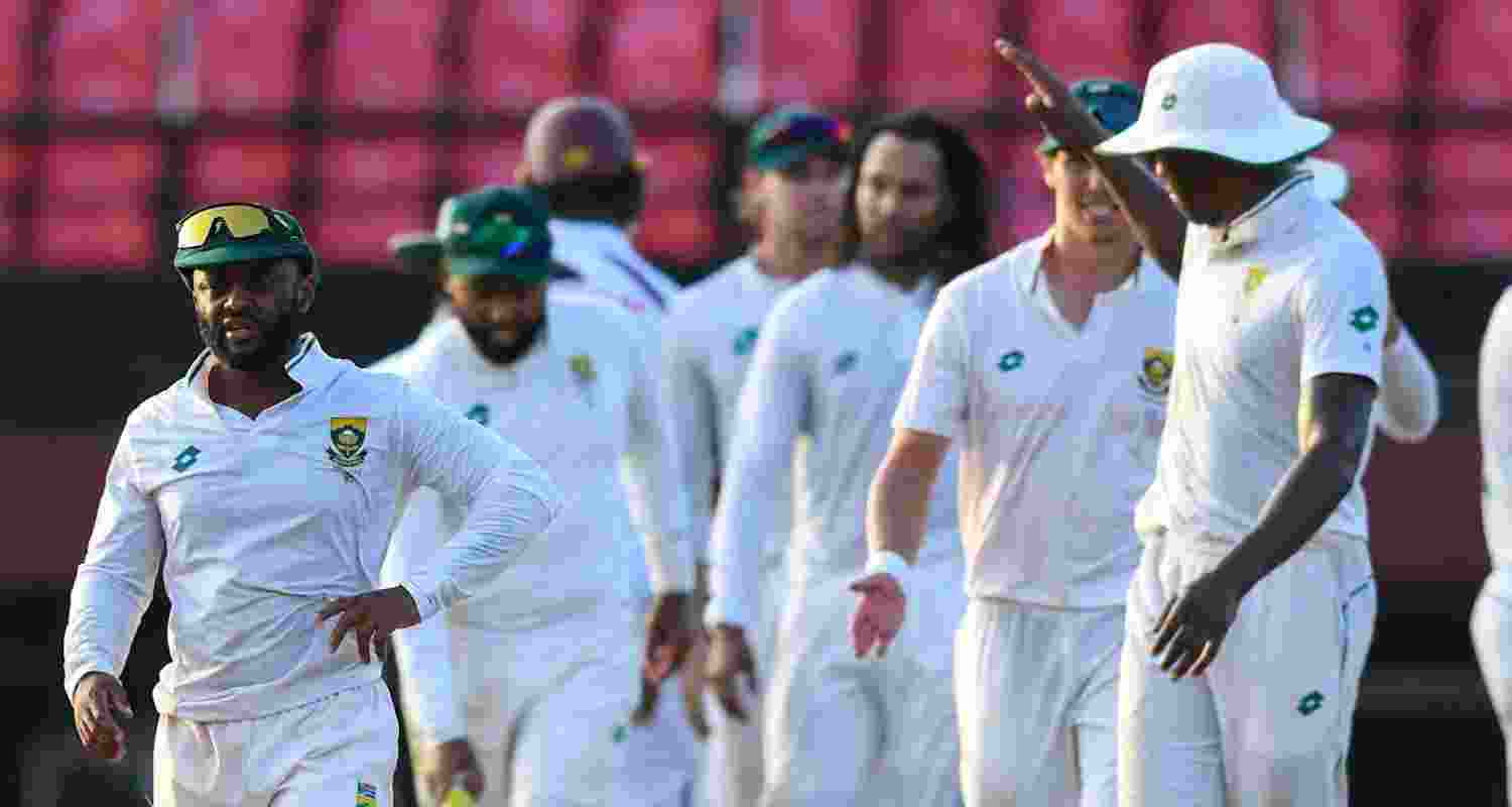 Kagiso Rabada’s heroics send South Africa to WTC final. Image ICC X. Kagiso Rabada’s heroics send South Africa to WTC final. Image ICC X.