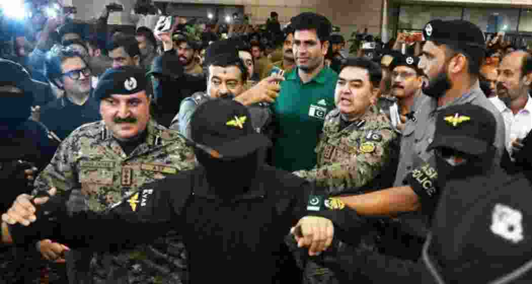 Arshad Nadeem was welcomed with celebrations by fans and an emotional reunion with his family. Arshad Nadeem was welcomed with celebrations by fans and an emotional reunion with his family.