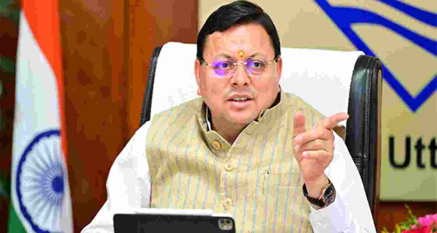 Uttarakhand Chief Minister Pushkar Singh Dhami.. Uttarakhand Chief Minister Pushkar Singh Dhami..