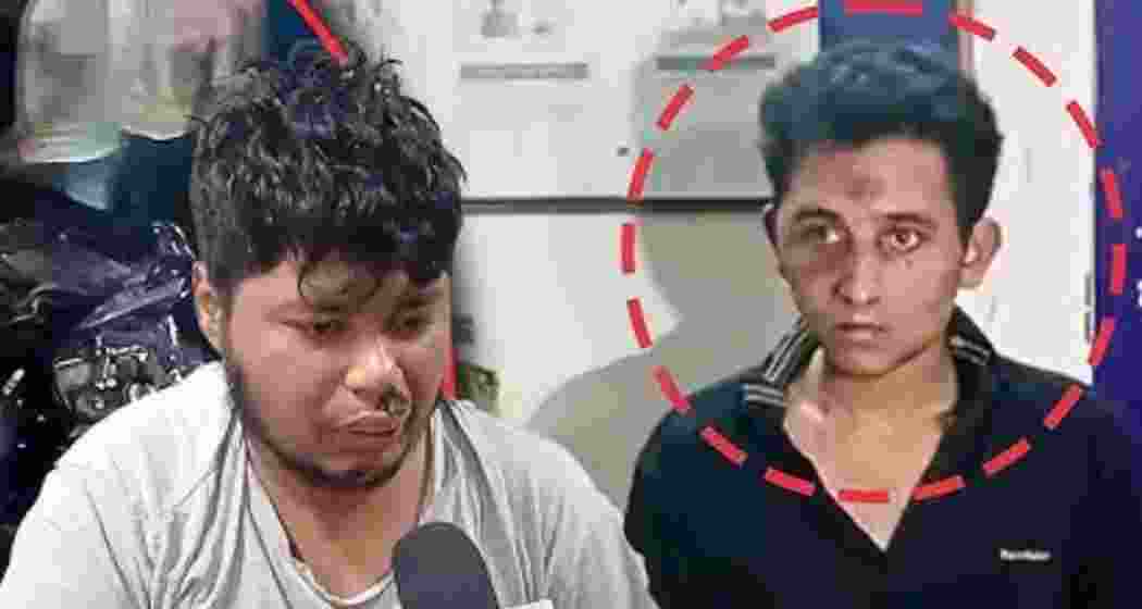 Vadodara car accident victim Vikas Kewalani (L), the accused driver, Rakshit Ravish Chaurasia (R). Vadodara car accident victim Vikas Kewalani (L), the accused driver, Rakshit Ravish Chaurasia (R).