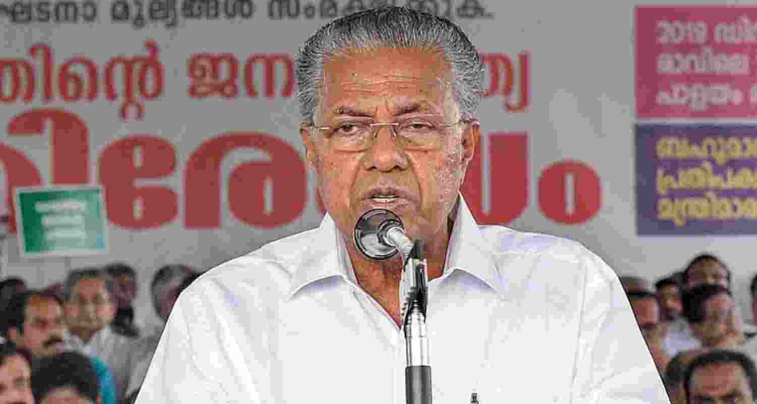 Kerala Chief Minister Pinarayi Vijayan - file image. Kerala Chief Minister Pinarayi Vijayan - file image.