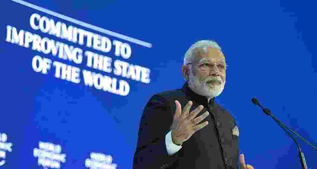 PM Modi became the first Indian Prime Minister in 21 years to attend the WEF, at the 2018 summit in Davos, Switzerland. PM Modi became the first Indian Prime Minister in 21 years to attend the WEF, at the 2018 summit in Davos, Switzerland.