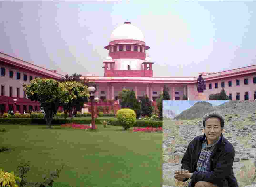 SC questions govt's transcript of 'videos' cited against Wangchuk SC questions govt's transcript of 'videos' cited against Wangchuk