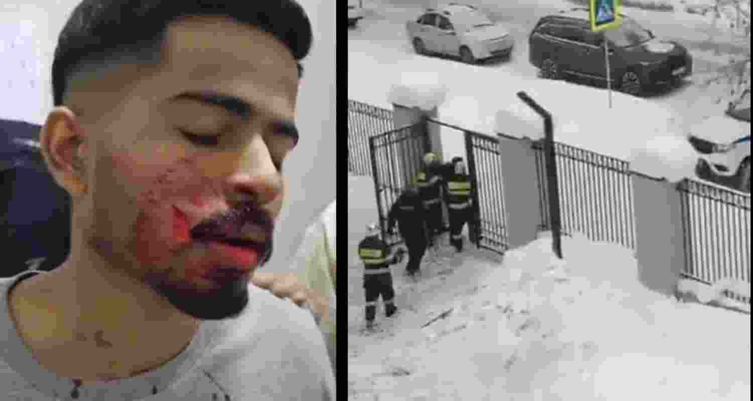 Four Indian students were injured in a stabbing at a Russian medical university in Ufa. Four Indian students were injured in a stabbing at a Russian medical university in Ufa.