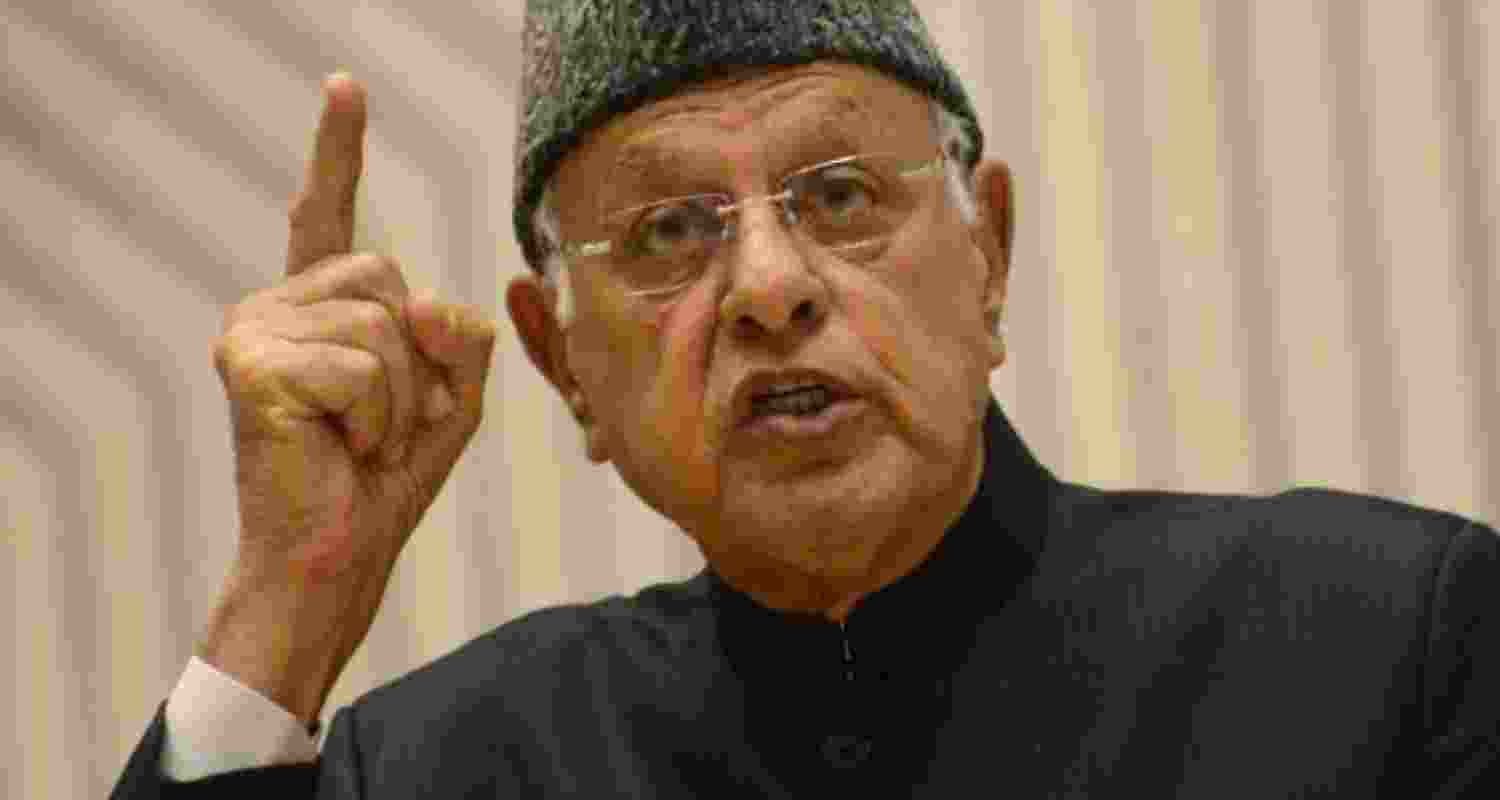 National Conference chief Dr Farooq National Conference chief Dr Farooq